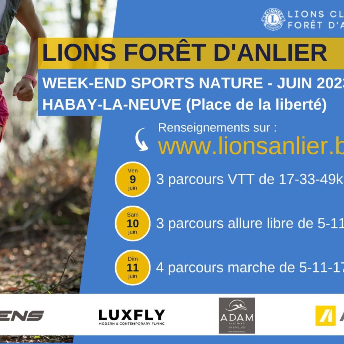Week-end Sport et nature des Lions Club Forêt d'Anlier episode artwork