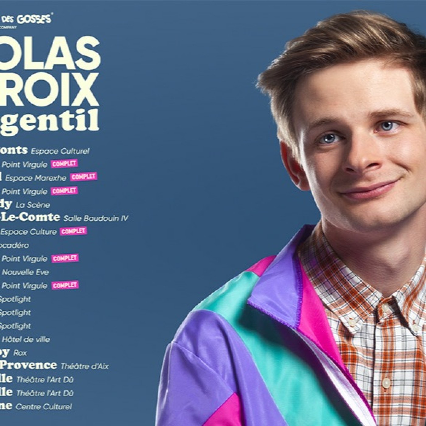Succès pour la tournée "Trop gentil" de Nicolas Lacroix episode artwork